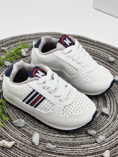 Tenis Molekinho para niño color blanco