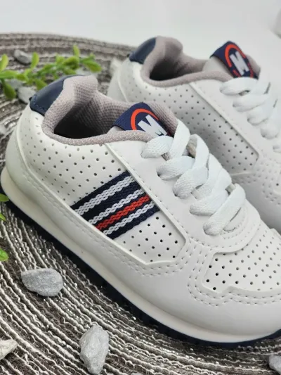 Tenis Molekinho para niño color blanco