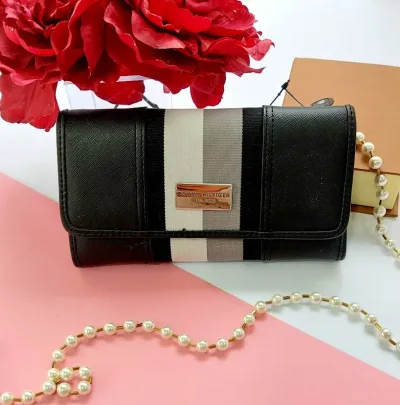 Cartera Tommy Hilfiger para dama color negro