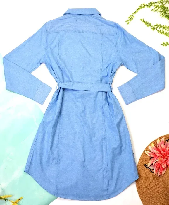 Vestido Cambridge Polo Club para dama color azul