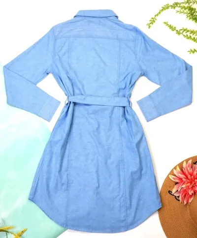 Vestido Cambridge Polo Club para dama color azul