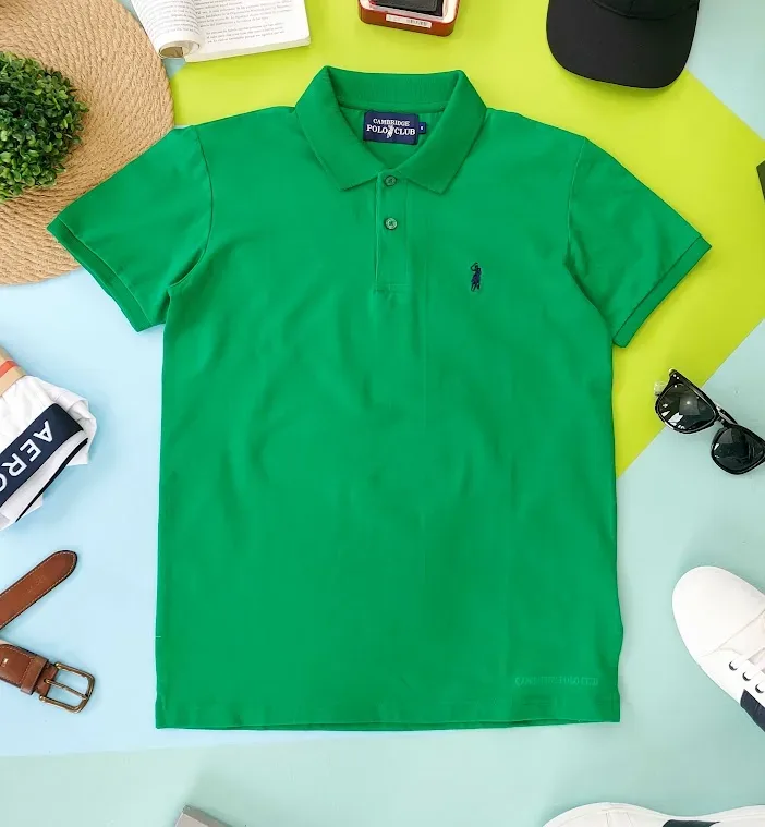 Camiseta Cambrige Polo Club para caballero color verde
