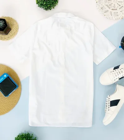 Camisa Tommy Hilfiger para caballero color blanco