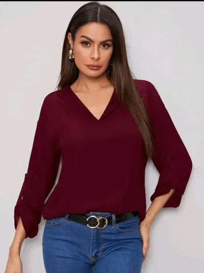 Blusa para dama Vino