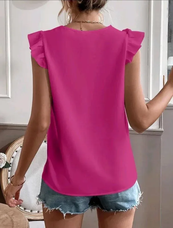 Blusa para dama color fucsia