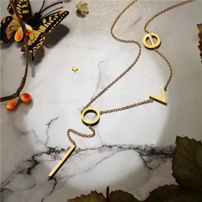 Collar de acero inoxidable para dama