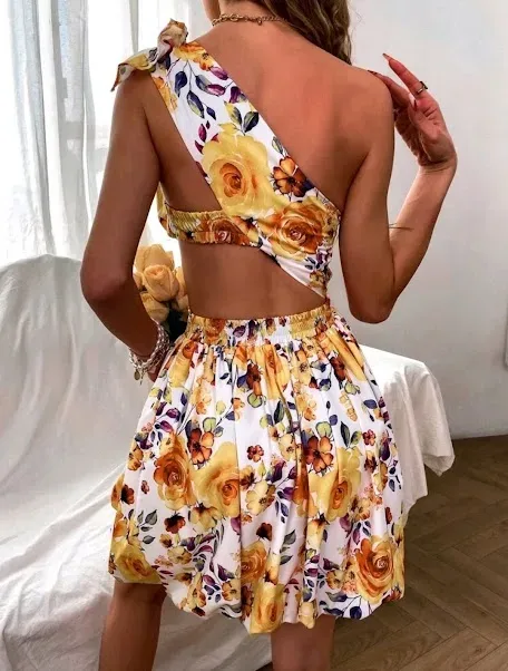 Vestido para dama estampado floral