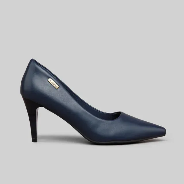 Tacones Natural Violette NAVY PU para dama