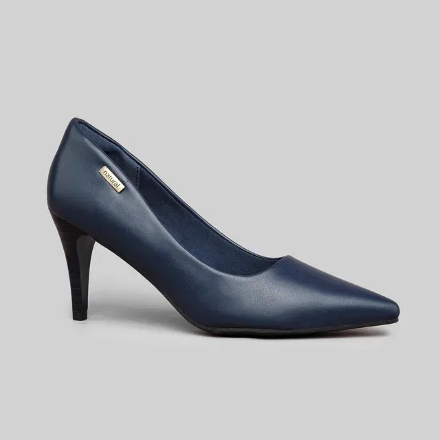 Tacones Natural Violette NAVY PU para dama
