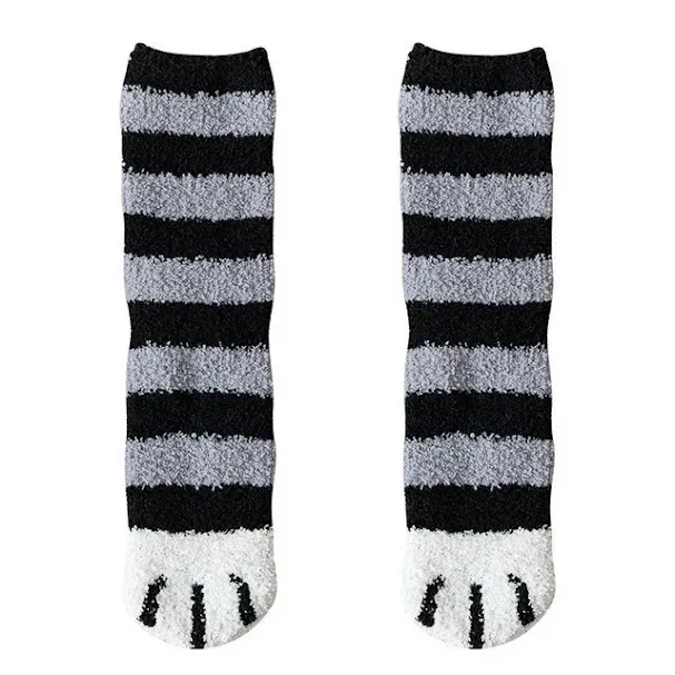 Par de medias para dama diseño de gato