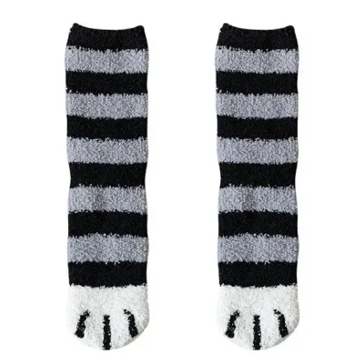 Par de medias para dama diseño de gato