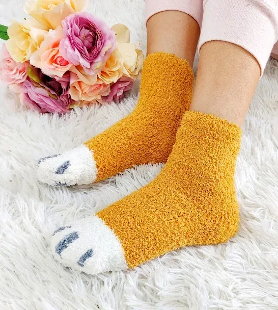 Par de medias para dama diseño de gato