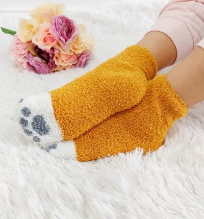 Par de medias para dama diseño de gato