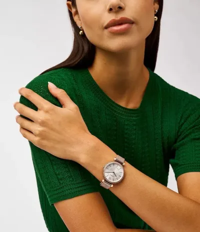 Reloj Fossil color oro rosa para dama