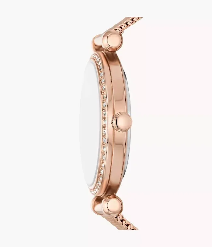 Reloj Fossil color oro rosa para dama