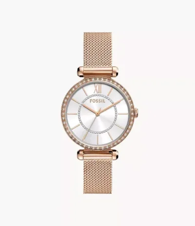 Reloj Fossil color oro rosa para dama
