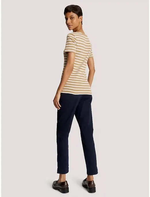 Camiseta Tommy Hilfiger para dama diseño de rayas