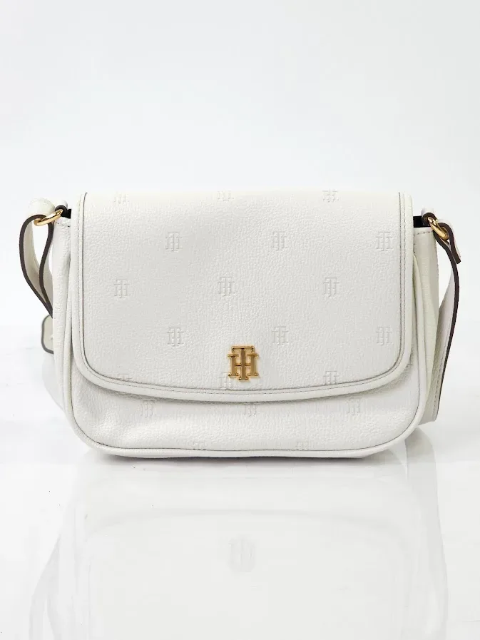 Bolso Tommy Hilfiger para dama color blanco