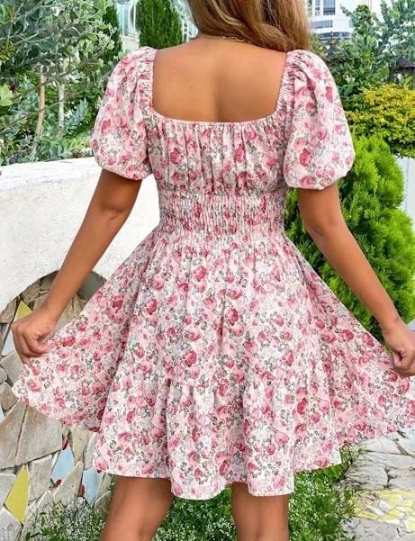Vestido para dama diseño floral