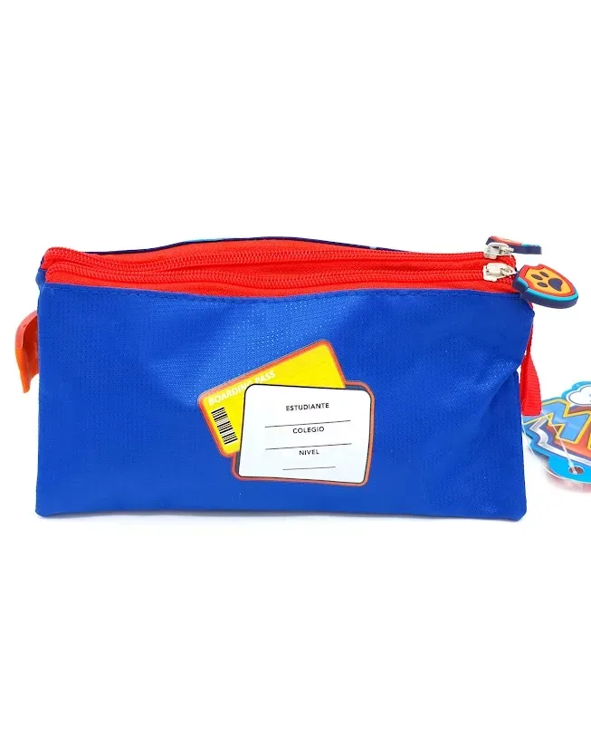 Cartuchera de Paw Patrol color azul