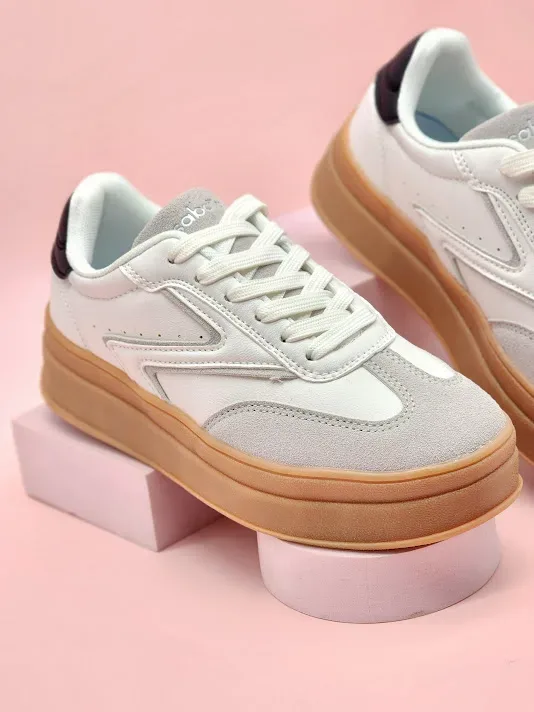 Tennis Sabata para dama 1411203A WHITE