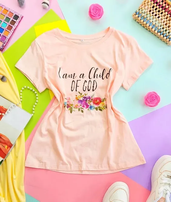 Camiseta para dama color rosa