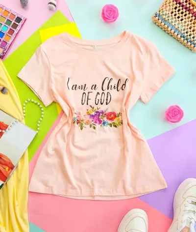 Camiseta para dama color rosa