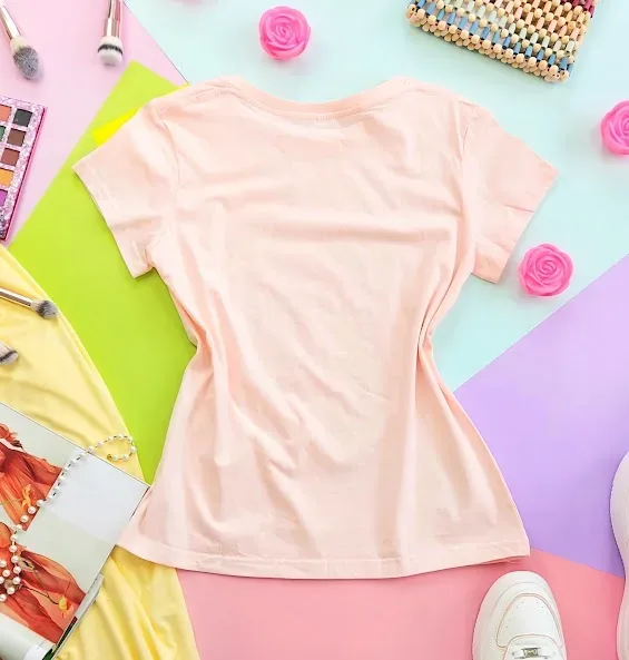 Camiseta para dama color rosa