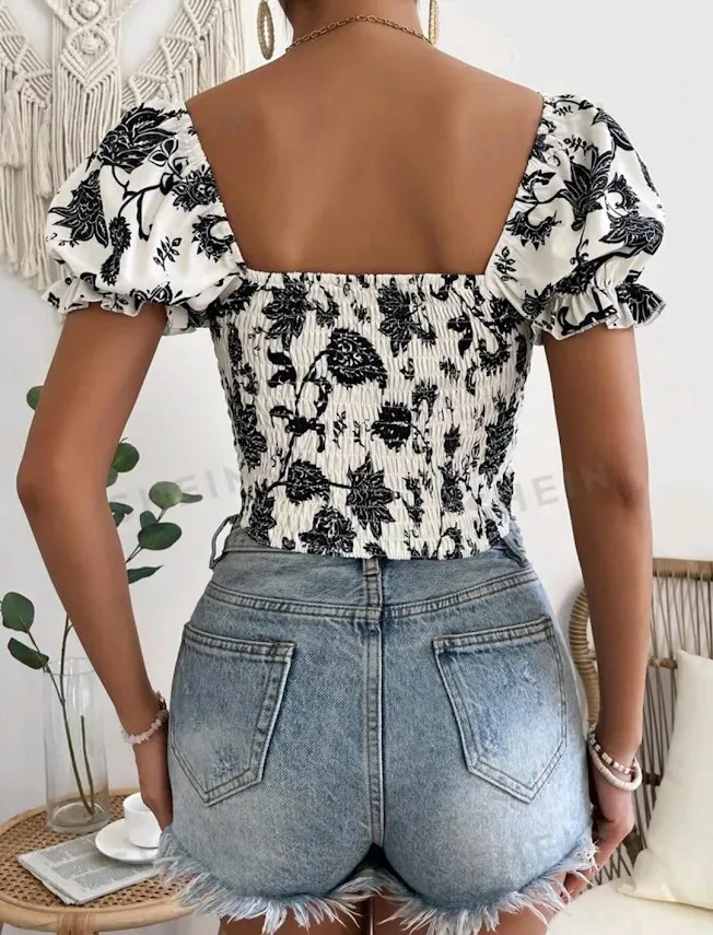 Blusa para dama multicolor