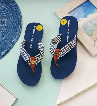 Sandalias Tommy Hilfiger para dama color azul