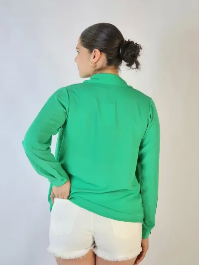 Set de blusas para dama color Verde