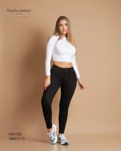 Jeans para dama Psycho Sixteen PW1138