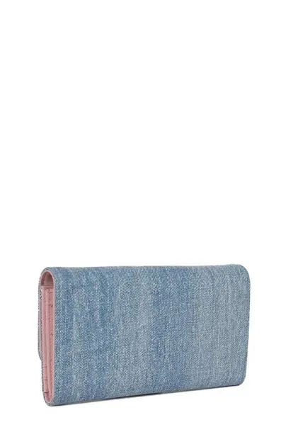 Cartera Nicole Lee para dama color mezclilla