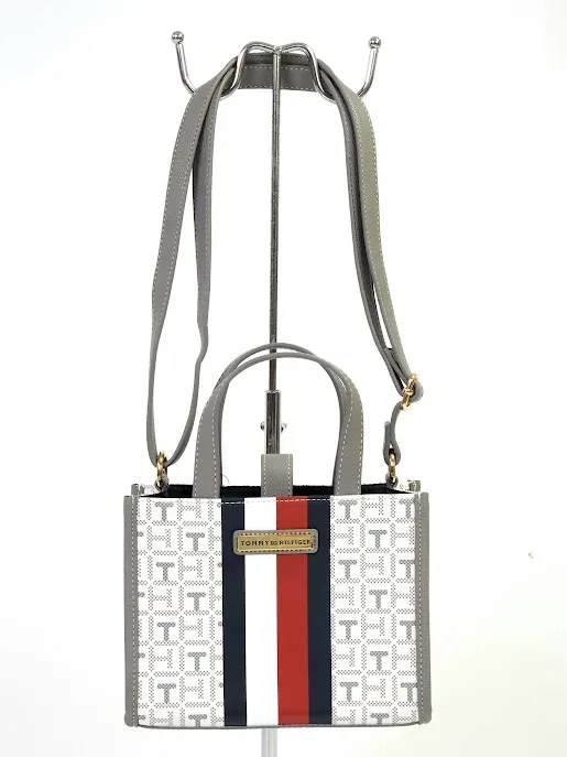 Bolso Tommy Hilfiger para dama color gris