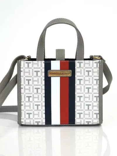 Bolso Tommy Hilfiger para dama color gris