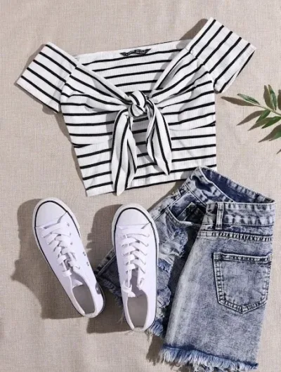 Blusa para dama a rayas