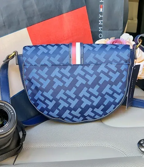 Bolso Tommy Hilfiger para dama color azul