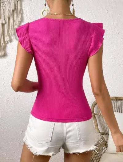 Blusa para dama color fucsia