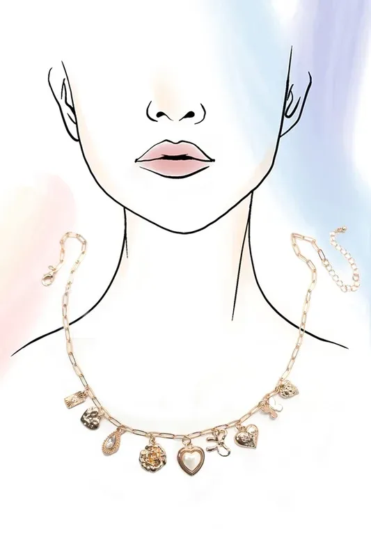 Collar dama- Fantasia fina- 80N91405GOLD
