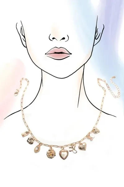 Collar dama- Fantasia fina- 80N91405GOLD