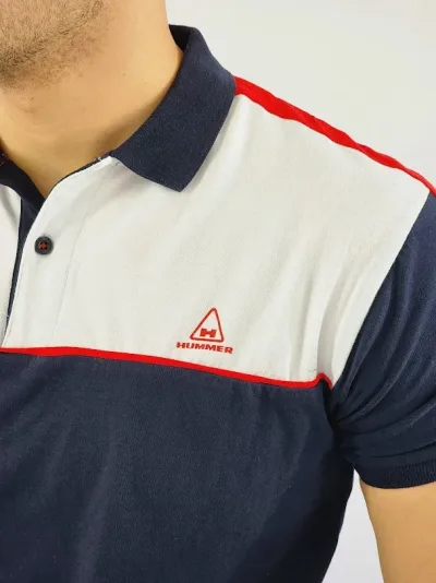 Camiseta Hummer para caballero color azul