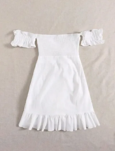 Vestido para dama color blanco