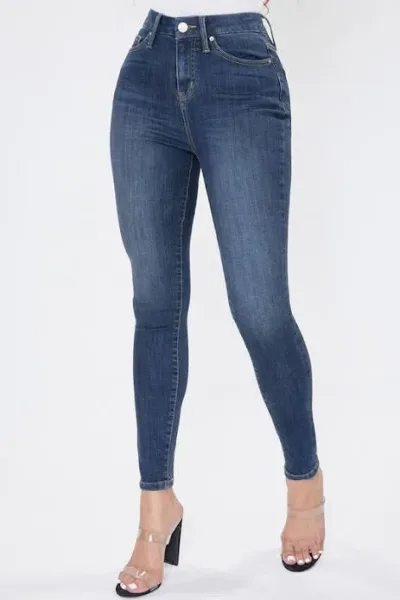 Jeans para dama super skinny M78 color azul