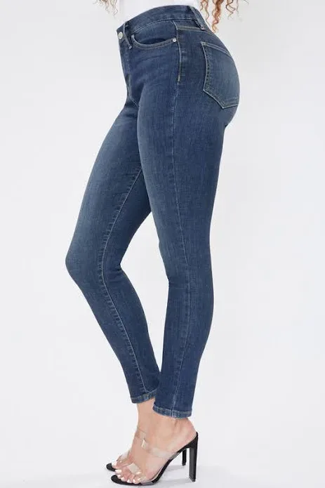 Jeans para dama super skinny M78 color azul