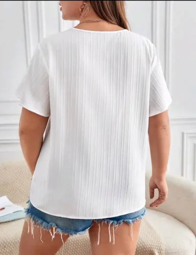 Blusa para dama color blaco
