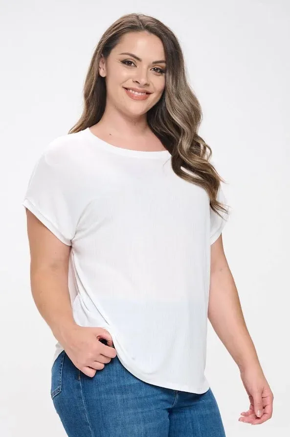 Blusa DNA para dama color blanco hueso