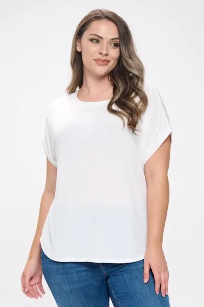 Blusa DNA para dama color blanco hueso