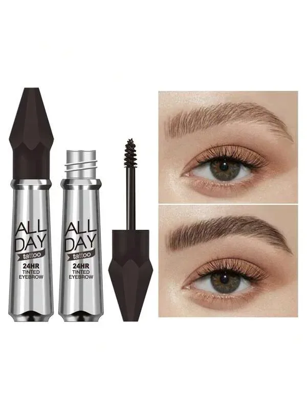 Tinta para cejas de larga duración café oscuro