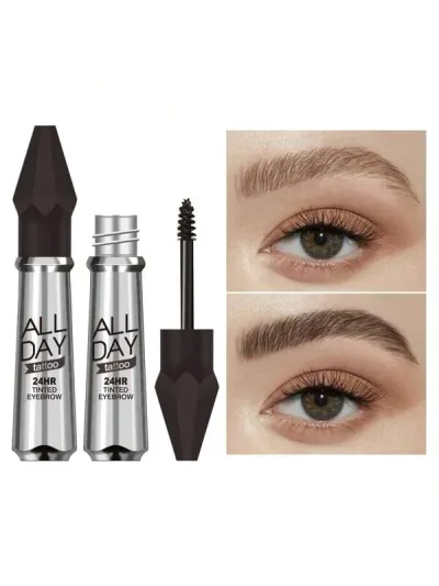 Tinta para cejas de larga duración café oscuro
