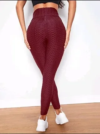 Leggings deportiva para dama color vino